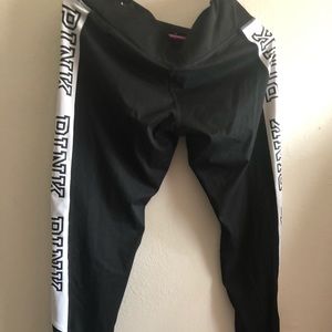 Pink Victoria secret Leggins  Size L